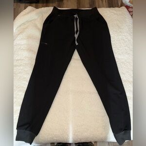 Women’s figs Black Jogger Pants (Zamora)